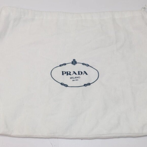 Prada Re-Nylon Messenger Bag Crossbody Unisex 1BC421 - Black - Picture 5 of 15